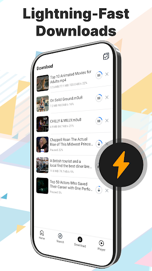 X Downloader -All Video Player Screenshot 3