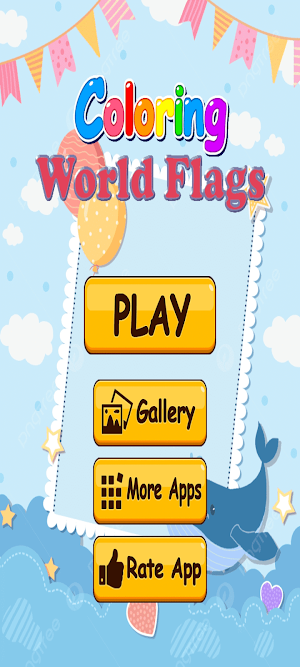 Coloring World Flags Screenshot 1