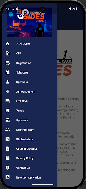 BSides Bratislava Screenshot 2