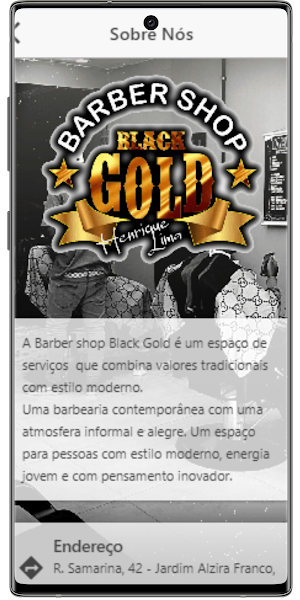 Barber Shop Black Gold Screenshot 2
