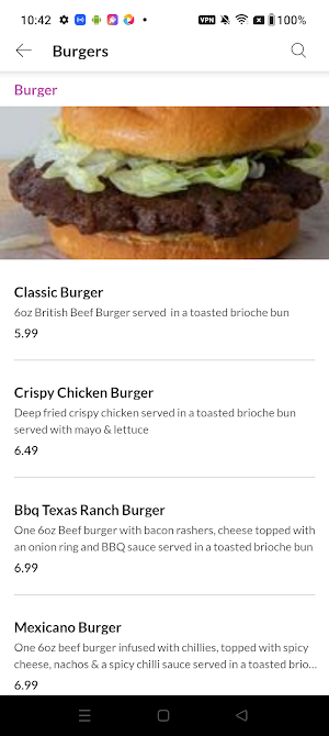 Baileys Burger Bar Dessert Screenshot 2