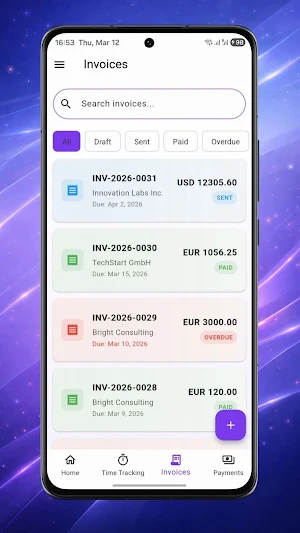 Nomad Assistant: Time Tracker Screenshot 2