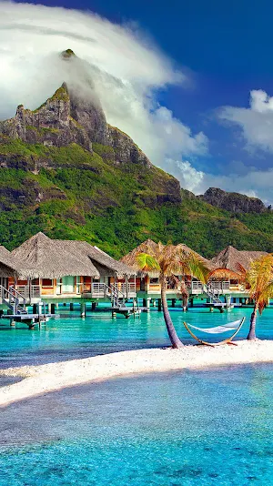 bora bora wallpaper Screenshot 0