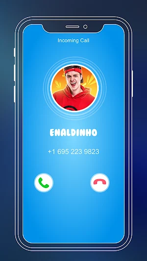 enaldinho fake call & chat Screenshot 0