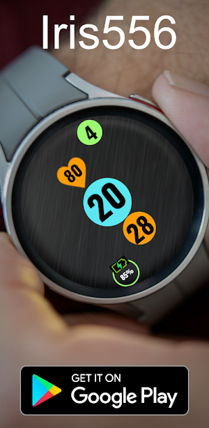 Iris556 Novelty Watch Face Screenshot 3