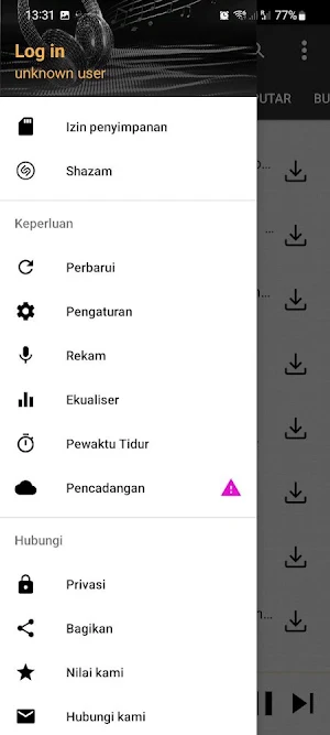 Pengunduh Musik Jamendo Screenshot 2