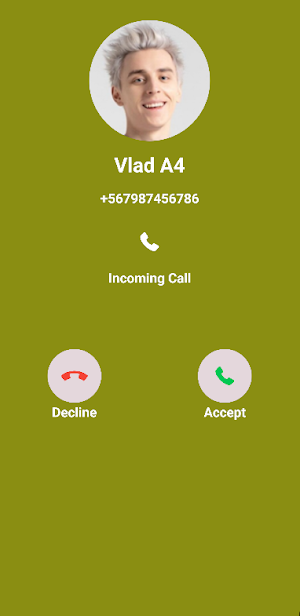 Vlad A4 Prank Call Simulator Screenshot 1
