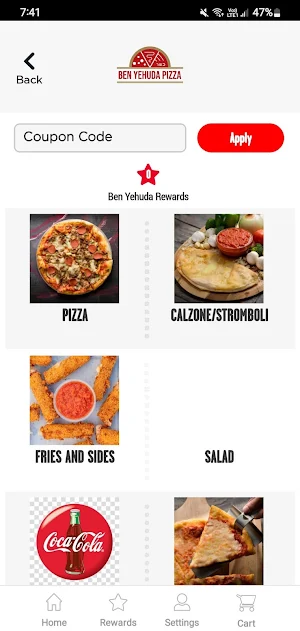 Ben Yehuda Pizza Screenshot 1