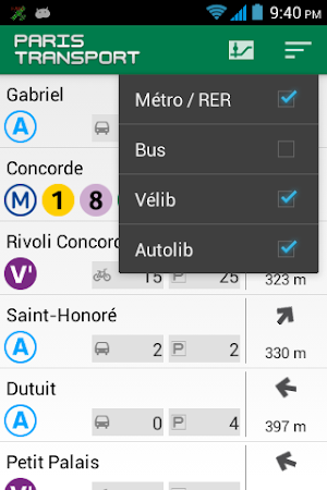 Paris transport Screenshot 1