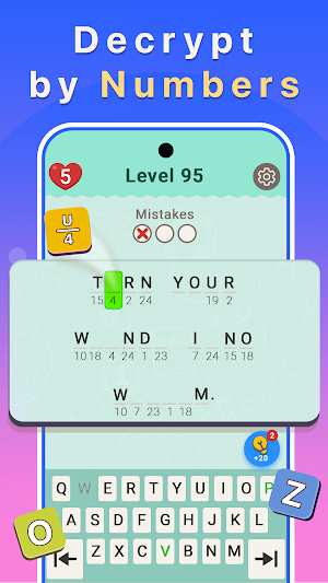 CodeWords: Cryptogram Puzzles Screenshot 2