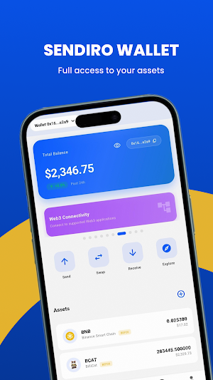 Sendiro Wallet Screenshot 0