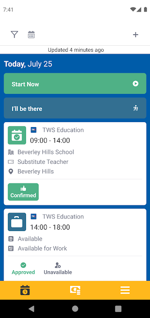 TWS Education Screenshot 1