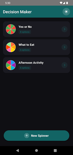 Decision Maker-Spin the Wheel Screenshot 1