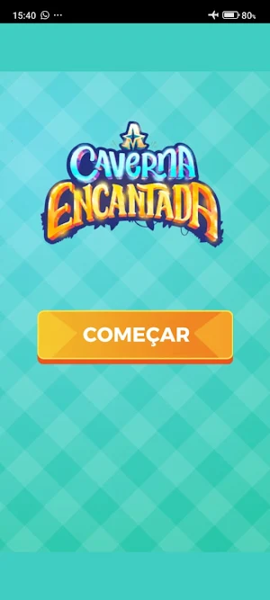 Quiz - A caverna encantada Screenshot 0