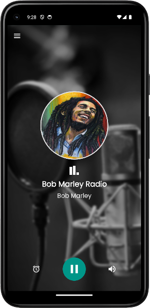 Bob Marley Radio Screenshot 1