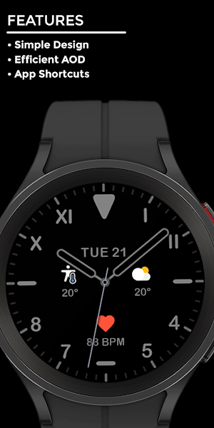 Midnight - watch face Screenshot 1