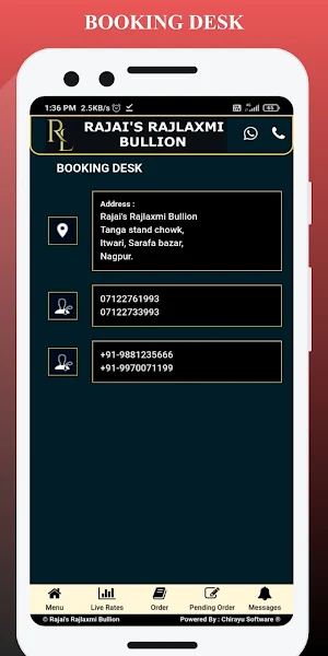Rajai's Rajlaxmi Bullion Screenshot 2