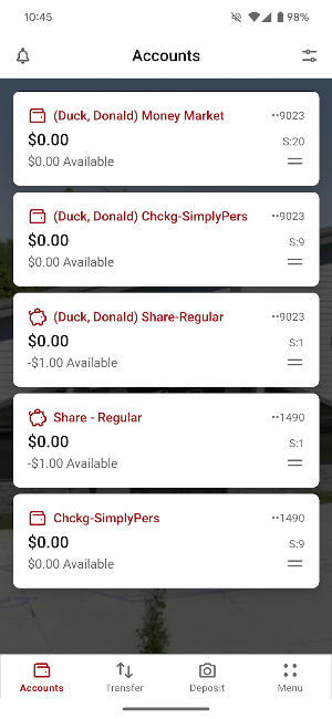 United Credit Union Mobile Screenshot 1