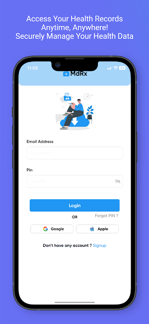 MdRx -Personal Health Records Screenshot 0