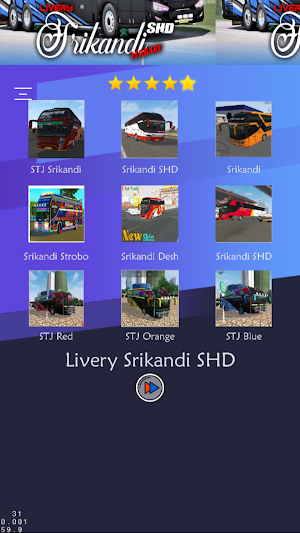 Livery Srikandi SHD Terbaru Screenshot 1