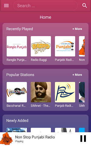 A2Z Punjabi FM Radio screenshot 1
