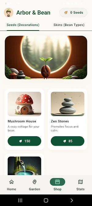 arbor and bean Screenshot 2