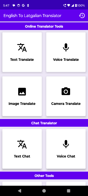 English Latgalian Translator Screenshot 0