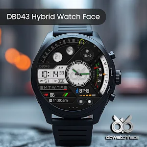 DB043 Hybrid Watch Face Screenshot 0
