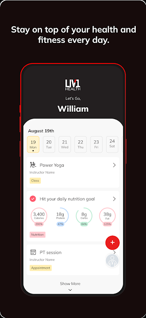 LIV1 Health Screenshot 1