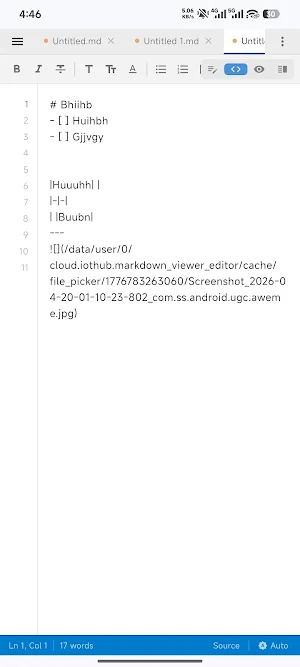 Markdown Viewer Editor Screenshot 3
