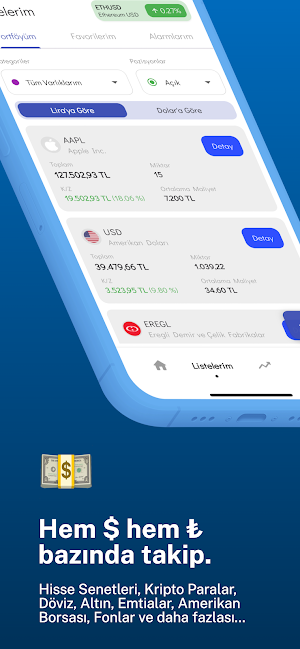 Parafokus: Portföy Takip Screenshot 1
