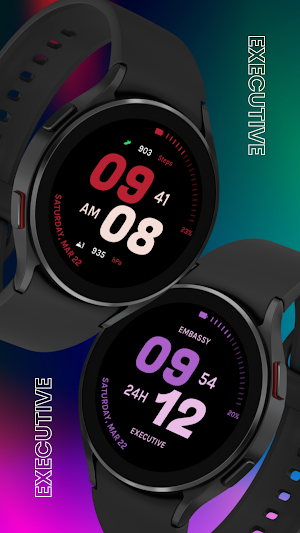 Embassy 4: Sporty Watch Face Screenshot 0