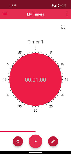 Timer — Visual Kitchen Timer Screenshot 0