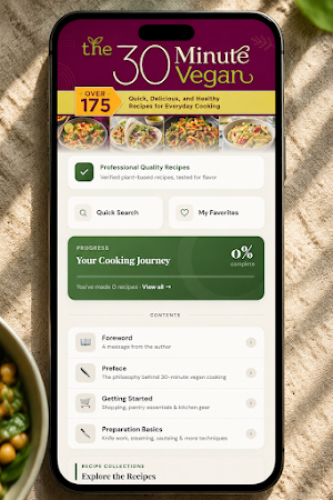 30 Minute Vegan Screenshot 1
