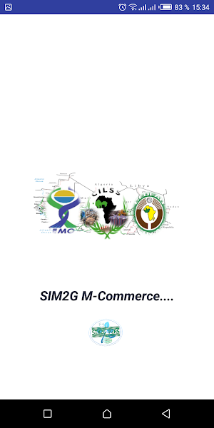 SIM2G Mobile Commerce Screenshot 0