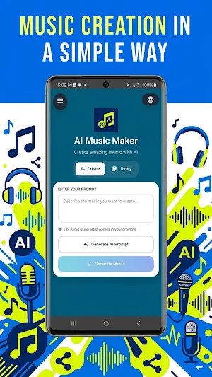 AI Music Maker: Song Creator Screenshot 1