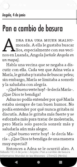 Adventistas Niños misión 2022 Screenshot 1