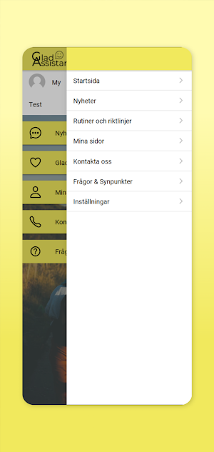 Glad Assistans Screenshot 2