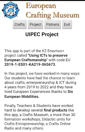 UIPEC E+ Crafts Screenshot 3