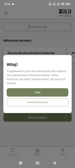 Galen Studio Treningowe Screenshot 2