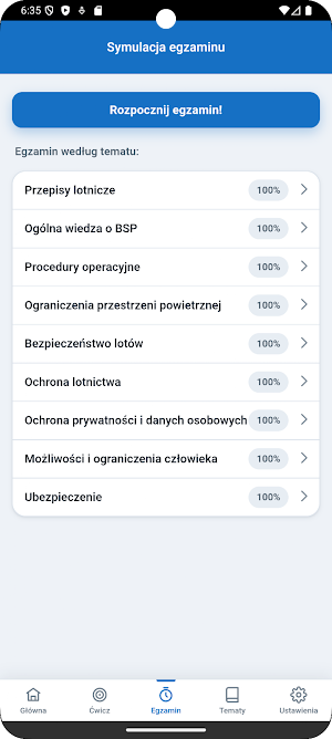 A1-A3 - Egzamin na drona Screenshot 1