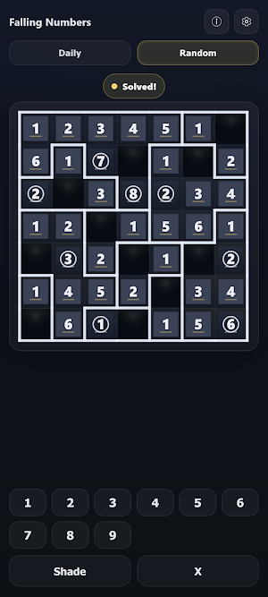 Falling Numbers - Logic Puzzle Screenshot 3