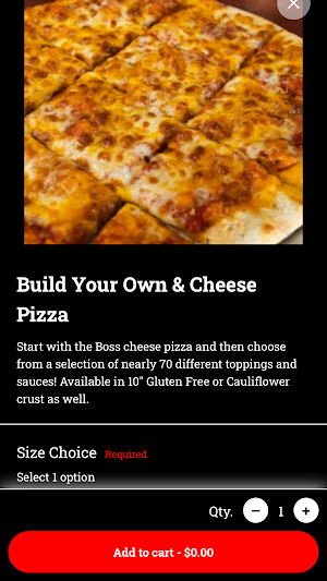 Boss Pizza and Chicken Screenshot 3