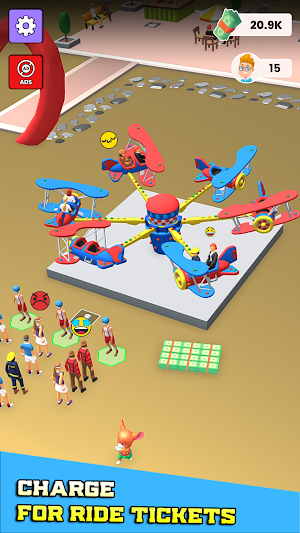 Parkmania Idle Thrill Seekers Screenshot 3