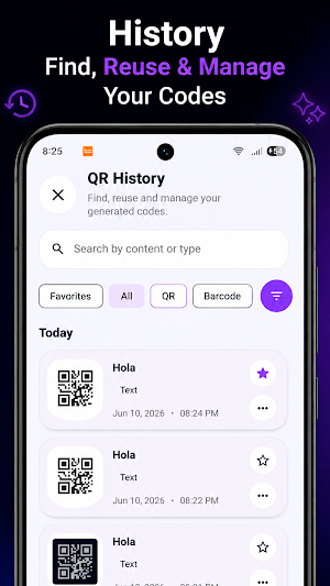 QR Creator & Scanner Screenshot 3