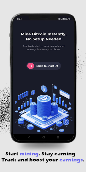 BTC Cloud Mining(Crypto Miner) Screenshot 0