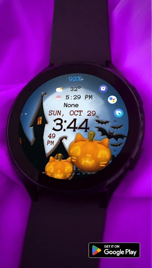 rens watchface44 [Halloween] Screenshot 2
