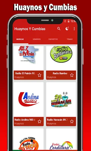 Huaynos y Cumbias Screenshot 3