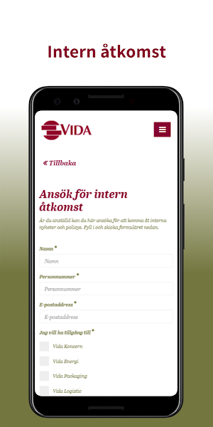 Vidagruppen Screenshot 2
