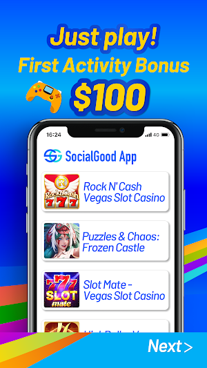 SocialGood: Get Rising Crypto Screenshot 3